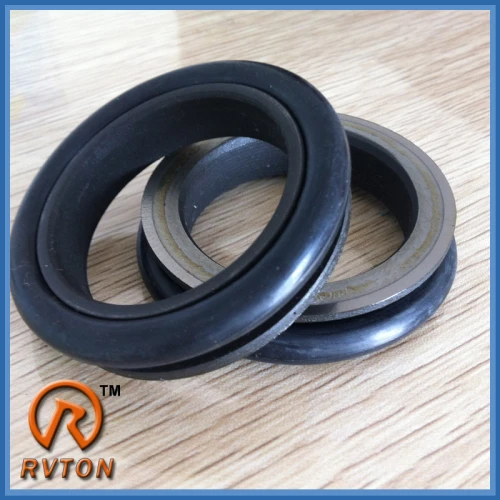 High Chromium Alloy 15Cr3Mo &Gcr15 floating oil seal for Kirovets/Komatsu crawler excavator