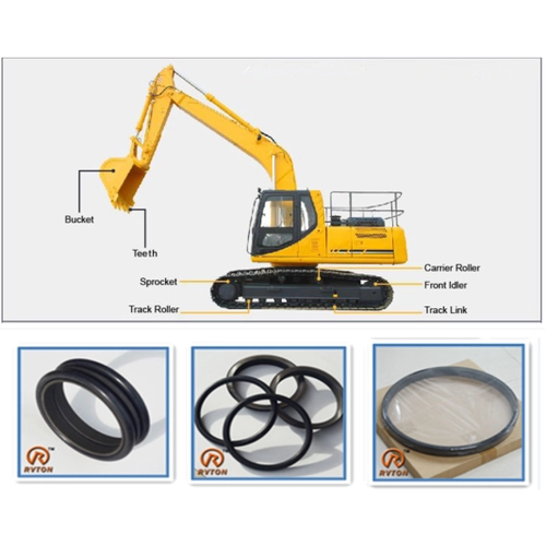 replacement parts floating seals for Caterpillar 211B,211LC,213B