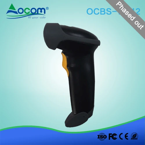 China Factory RF433MHz Wireless Laser Barcode Scanner