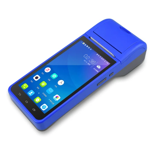 POS-Q2-Z 5.5 Inch Portable Android 8.1 Handheld POS Terminal with 58mm ...