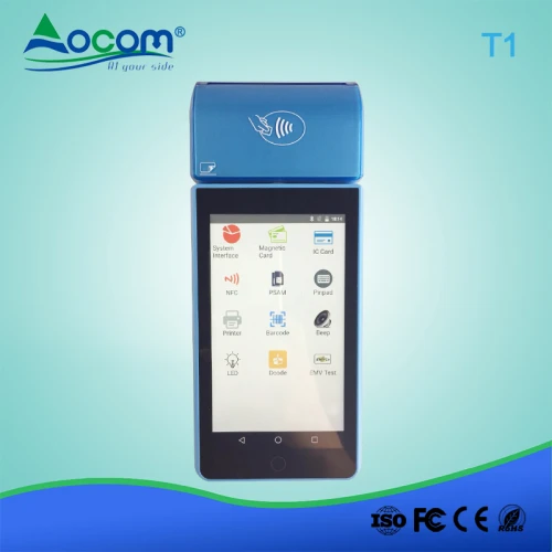 (POS-T1) Android Handheld All in one POS Terminal System Retail with ...