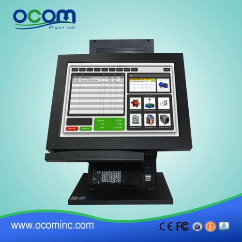 12 Inches Small Size All-In-One Touch Screen POS Terminal 2015