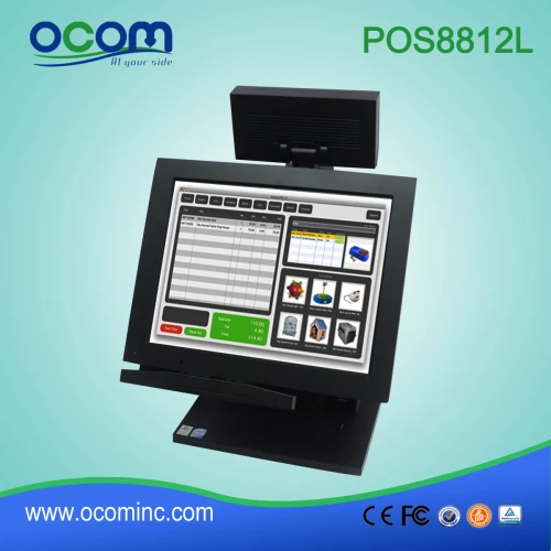 12 Inches Small Size All-In-One Touch Screen POS Terminal