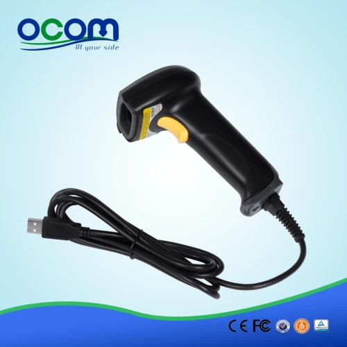 1D Auto sense laser handheld barcode reader