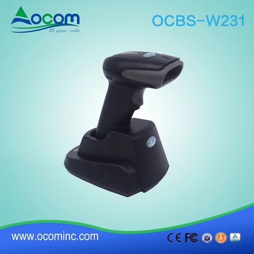 433Mhz Wireless Handheld Long Transmission Distance Laser 2d BarCode ...