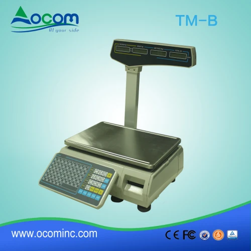 (TM-B) China made supermarket digital standing scales