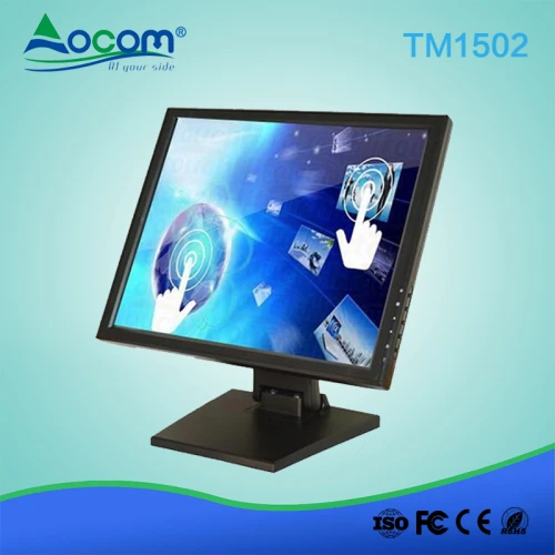 TM1502 Factory 15 inch Touch Screen Monitor for Retail Application