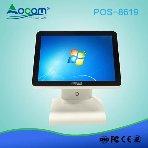 touch screen all in one android POS system with printer