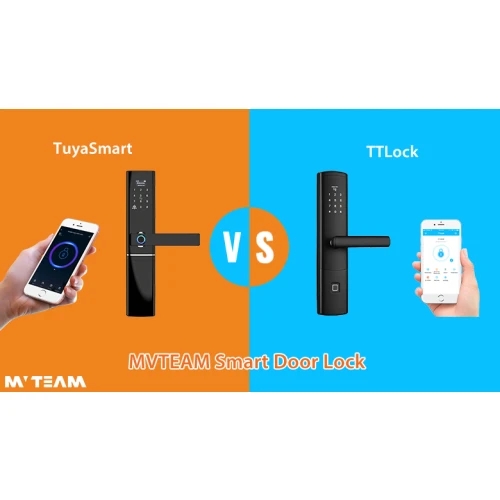 MVTEAM Tuya Smart Door Lock VS TTLock Smart Door Lock