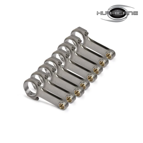 Соединительные стержни, 5.700 ", 3/8" Болты резьбы, H-Beam, Chevy с воздушным охлаждением двигателя, 22.005mm Pin End