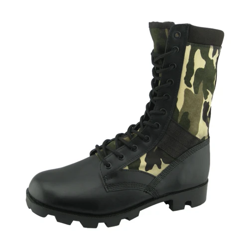 high ankle military boots