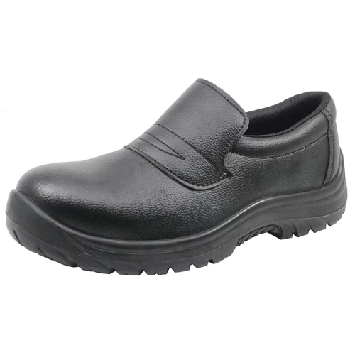 no lace anti static steel toe kitchen safety shoes