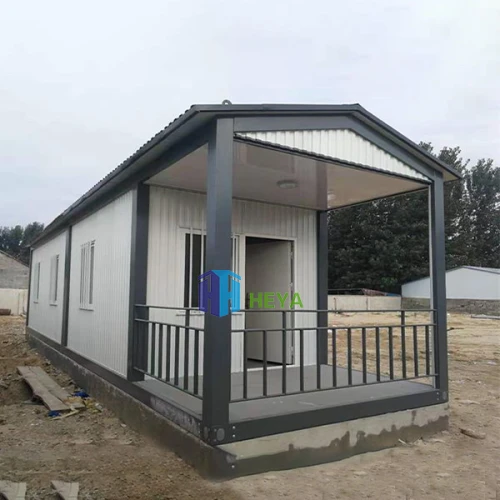 China Beautiful 1 Bedroom Container House 24m² Modern Prefab Houses manufacturer