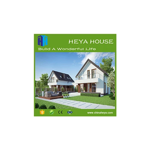 China China flat pack HEYA DIY accommodation design steel structure villa for sale manufacturer