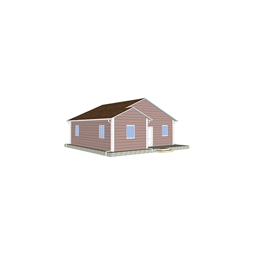 China 2B04-B China 2 room sandwich panel house high quality flat pack house for sale manufacturer