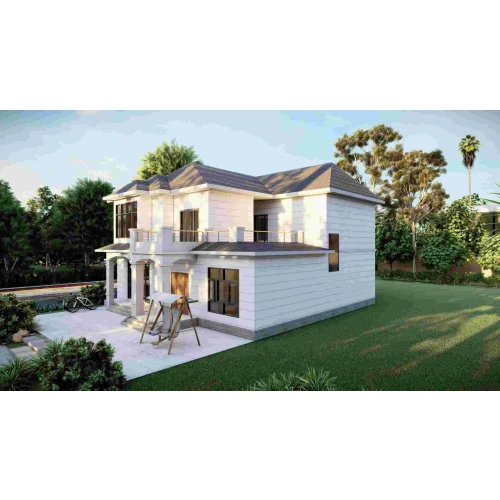 Chine Light Steel House Chine Villa en acier Populaire Villa moderne Kits Plan complet - QB31 fabricant