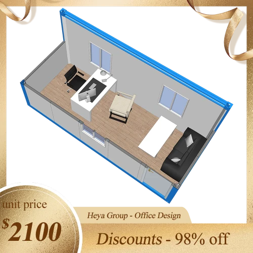 China Design de escritório - Casa de design de escritórios de arquitetura pré -fabricada de baixo custo fabricante