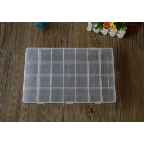 BEST-R659-28 lattice Transparent plastic storage box,component boxes ...