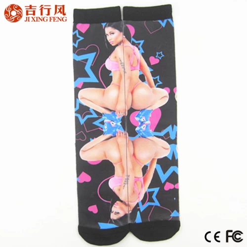 China best custom socks manufanturer and  exporter, hottest fashional sexy seamless digital printed socks