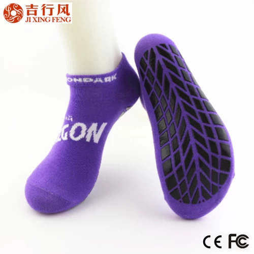 Professional socks maker in China,bulk wholesale non slip socks for trampoline park and yoga pilates
