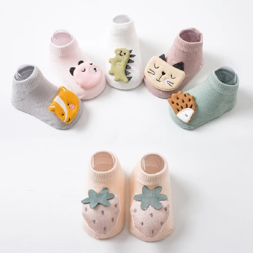 Calzini per bambini all'ingrosso Cina, Cina Calzini in cotone 3D 3D all'ingrosso, porcellana Calzini personalizzati in cotone