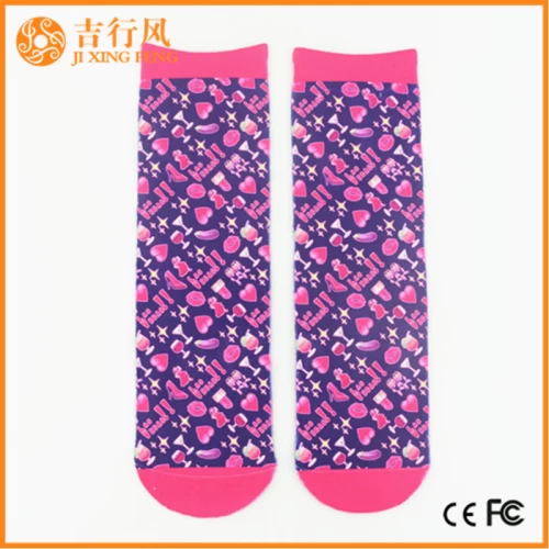 print sublimation socks suppliers custom 3D digital print sublimation socks