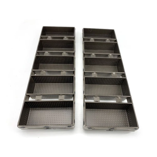 perforated loaf pan supplier, toast tin set manufacturer, non stick