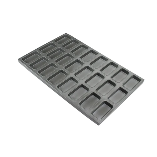 rectangular muffin pan manufacturer, non stick cupcake pan factory, shallow muffin pan supplier