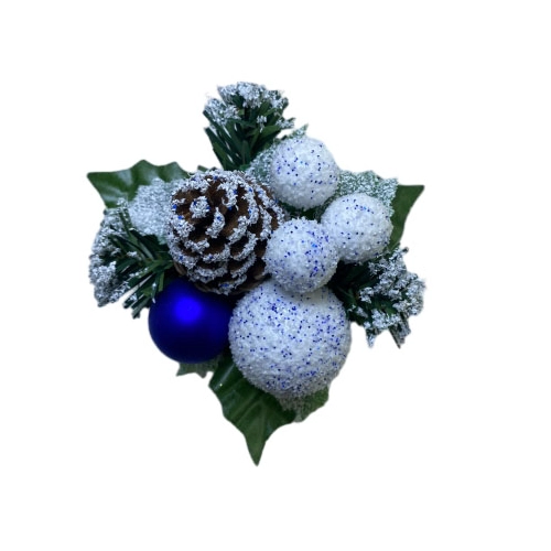 Senmasine – pics d'arbre de noël blanc, pour arrangements de festival, décoration de la maison