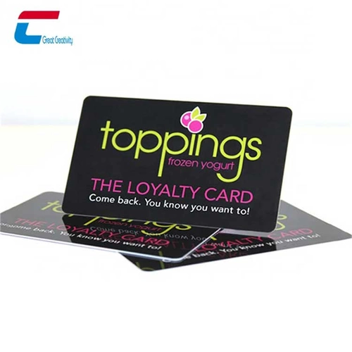 Custom PVC Business Card Plastic Gift Certificate Cards, RFID Gift Card Wholesaler