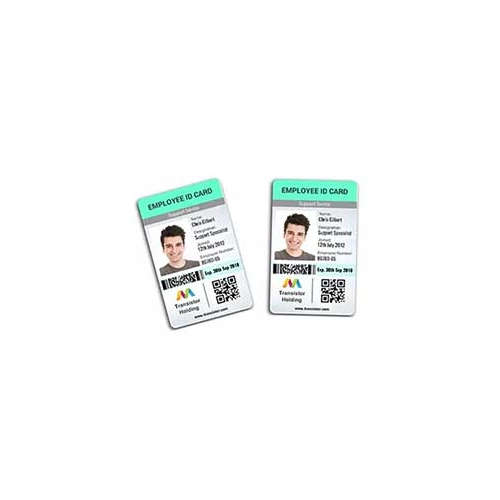 批发定制可打印员工/学生 RFID 照片身份证