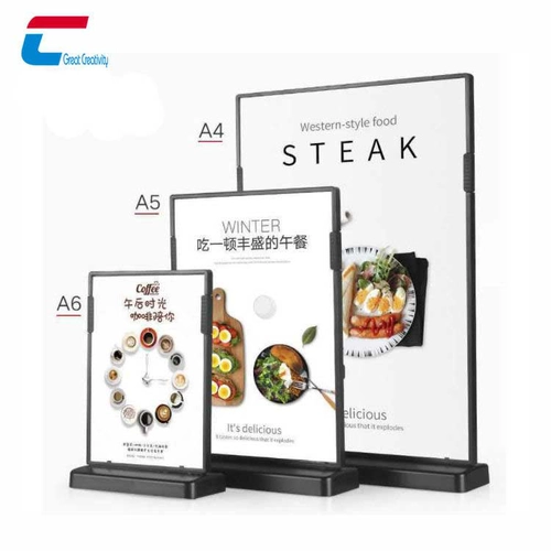 Espositore NFC Moderno menu per social media Stand all'ingrosso