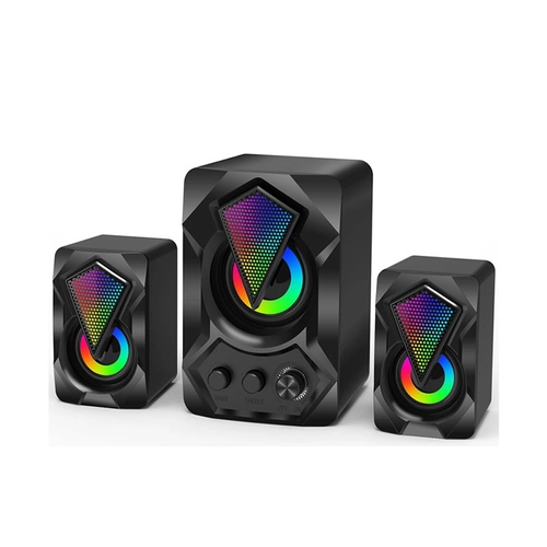 China USB 2.1 Speaker with RGB Light ABS Plast manufacturer
