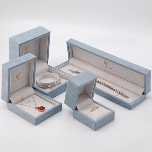 Yadao elegantes Samt-Schmuckkästchen-Set