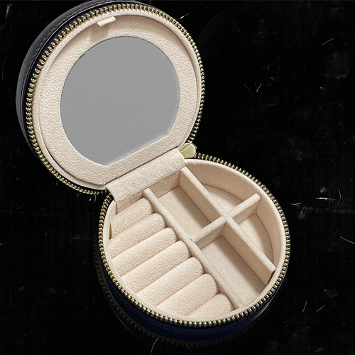 China Black Chirstmas gifts wedding jewelry birthday hot selling storage travel rings necklace case manufacturer