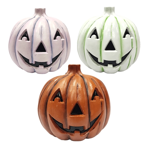 China Senmasine Plastic Halloween Pumpkins For Spooky Party Haunted Houses Decoration manufacturer