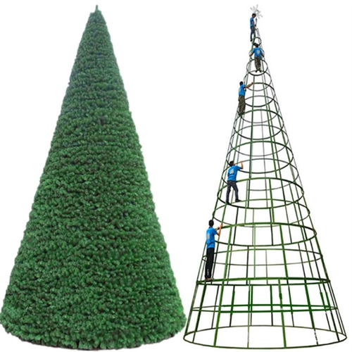 China Custom Christmas Trees large outdoor holiday festival decoration big xmas tree for Commercial shopping mall decor manufacturer