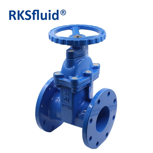 Vanne d'eau fournisseur chinois AWWA C509, vanne à siège résilient en fonte ductile DN750