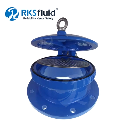 Поставка OEM индивидуальный DN100 DN200 фланцевый клапан из ковкого чугуна PN10 PN16