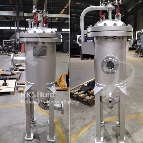 Competitive Price Industrial High Flow Stainless Steel SS304 SS316 Cartridge Filter Housing in Water Treatment