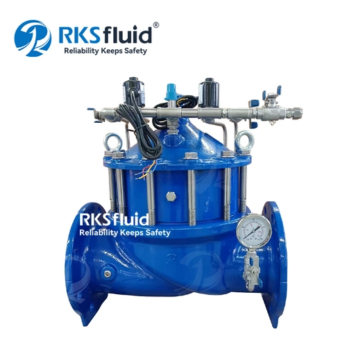 China RKSfluid Fabrik Multifunktionales Wasserpumpensteuerventil DN1200 Custom Hersteller