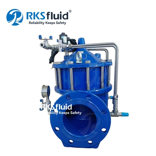 RKSfluid K700 EPDM 法兰端电磁流量控制阀 DN300 PN16