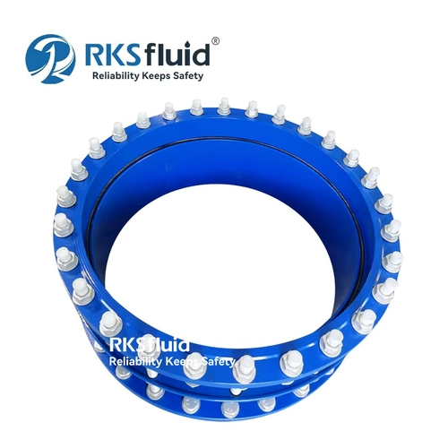 China ANSI Ductile Iron Pipe Fittings Dismantling Joint for Pipe Connection manufacturer