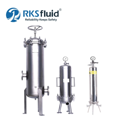 Industrial reverse osmosis cartridge filter system