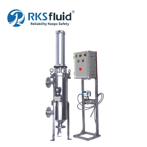 Process Filter Pneumatic scraper self-cleaning filter