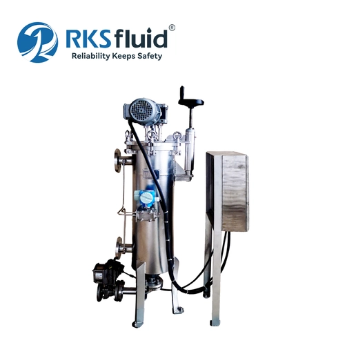 PSS-CF series Resin industry air-operated Scraper filter