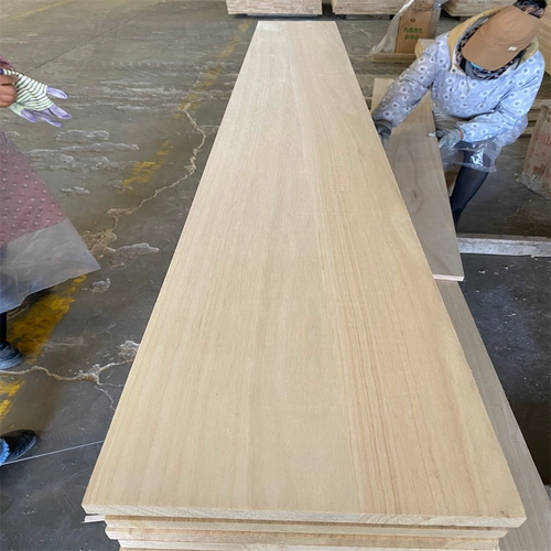 Chine kiri planches paulownia tomentosa bord bois collé pour planches à découper de cercueil