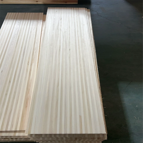 choupo com núcleos de madeira de snowboard paulownia com tiras de 10 mm coladas