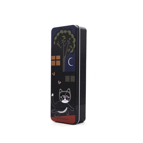 Hot Selling Food-grade Rectangle Pencil Tin Box for Students