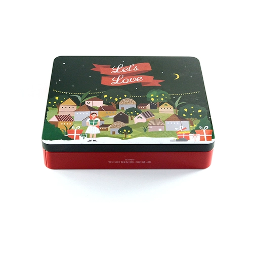 Boîte de bonbons vide rectangulaire en gros